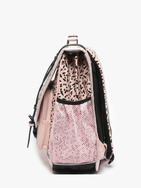 Rugzak Vintage North 2 Compartimenten Cameleon Roze vintage north 28349-22 ander zicht 2